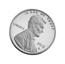 penny with Abraham Lincoln's head